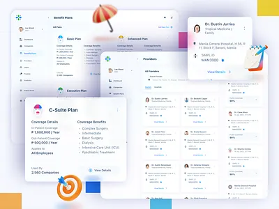Insurance Management - Internal Staff Portal analytics clean dashboard data heavy digital insurance grids hr management hr tech insurance insurance automation insurance claims insurancetech insuretech khalid hasan zibon user experience ux web website