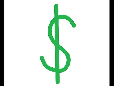 Flashing dollar sign animation banking currency dollar finance money sign stock footage symbol