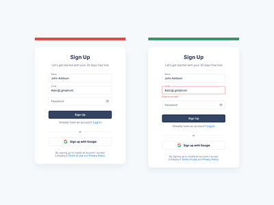 Sign-up Forms: input validation design designtips figma input productdesigner sergushkin sign up ui uiinspiration uitrends uiuxdesign userexperience userexperiencedesign userinterfacedesign ux uxdesigner uxigers validation web webdesigner