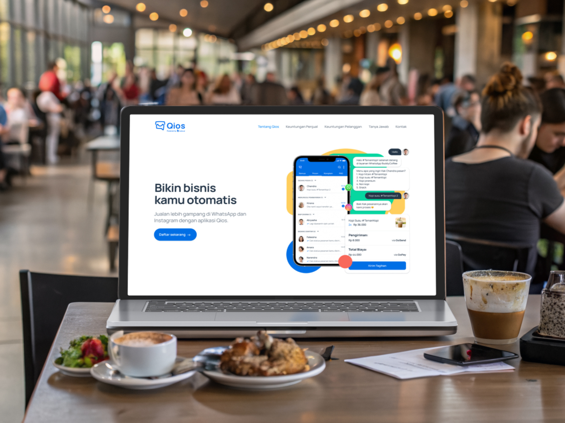 Simple Landing Page for Saas Company ai company branding graphic design saas company ui ui design ui ux ux ux design web design website design