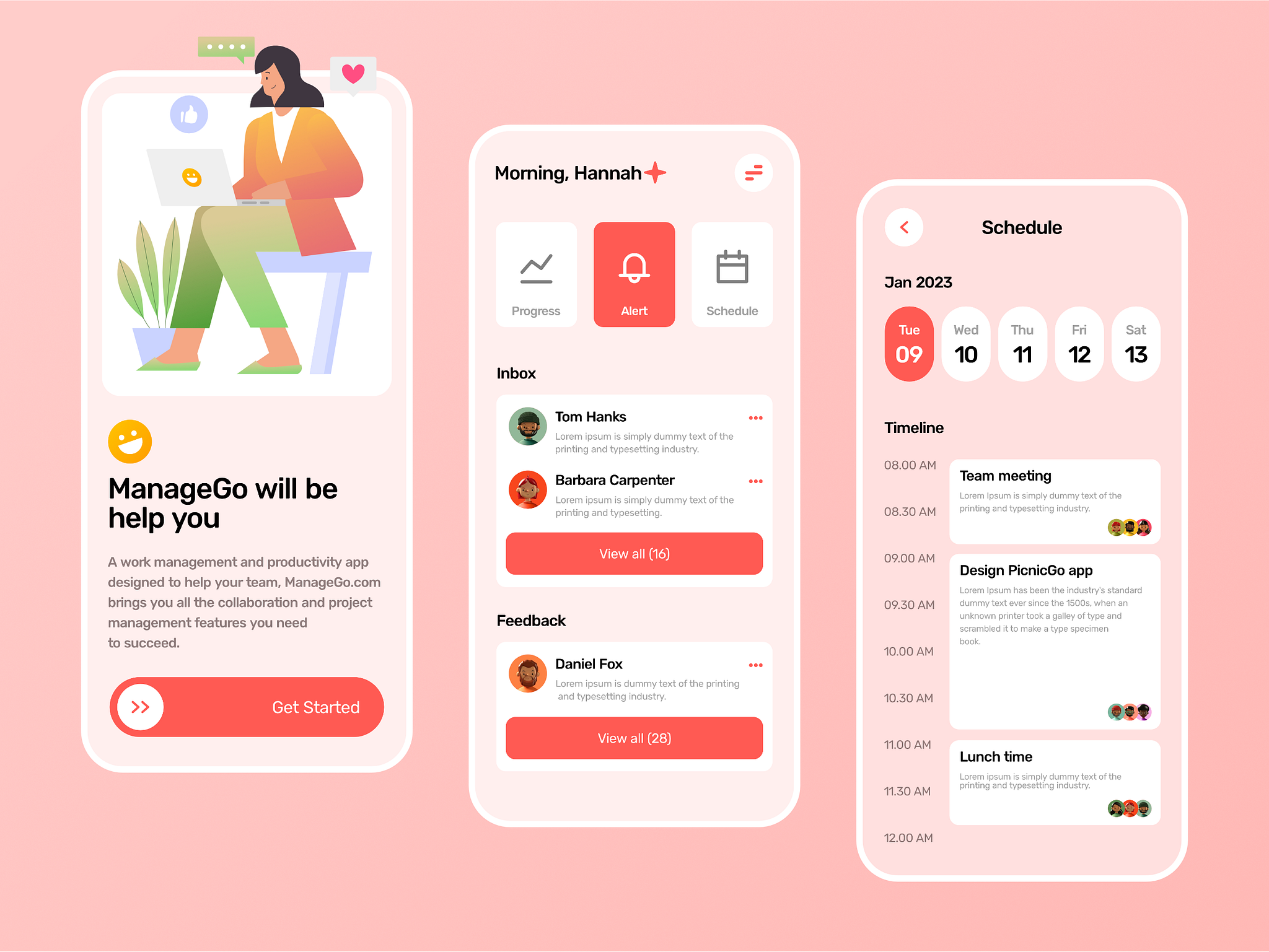 Managego App By Nugraha Jati Utama On Dribbble