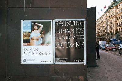 Artworks for Estrid's Human Renaissance Campaign design digital painting graphic design illustration marketing photoshop