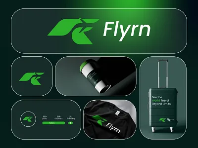 Brand Identity Design, Logo Design airway logo brand identity branding f letter logo f logo flying logo logo logo design