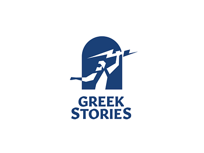 Greek Stories icon logo mark