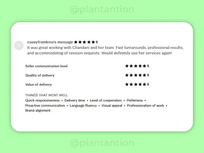 Client Feedback graphic design logo