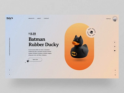 Pet Store Product Slider for Wordpress animation hero image pet petstore slider slider plugin slider revolution template toy toys store ui uiux ux webdesign wordpress slider