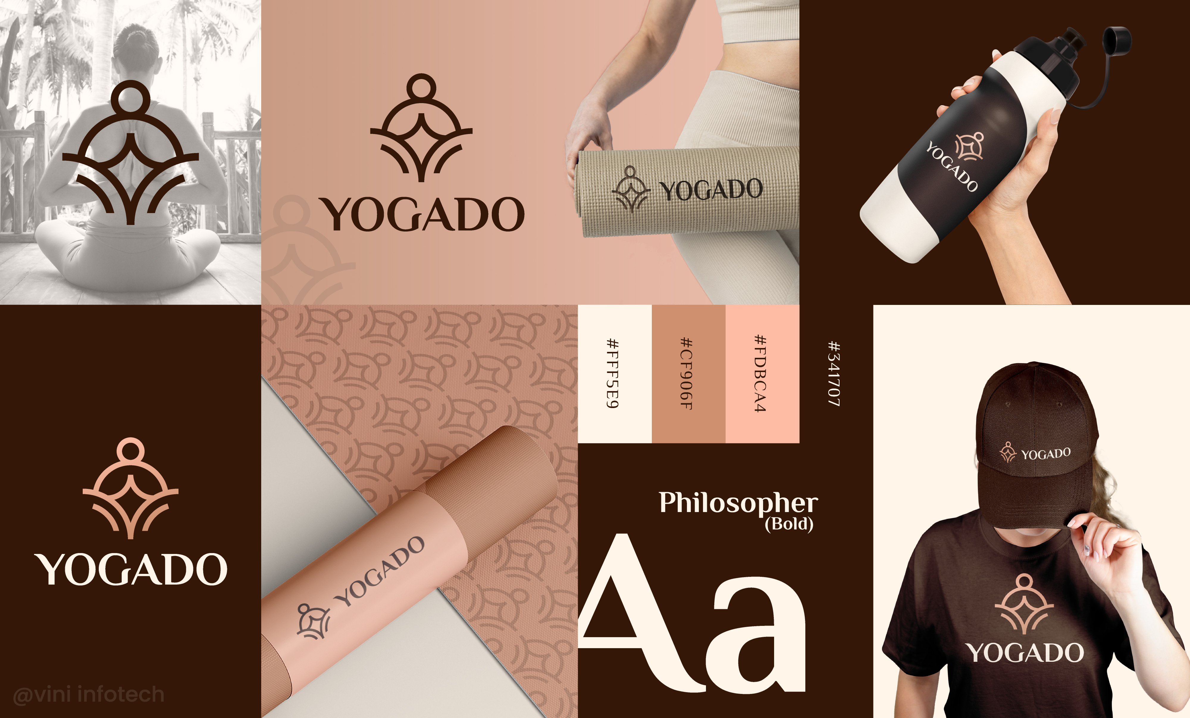 Yogado Branding branding graphic design logo