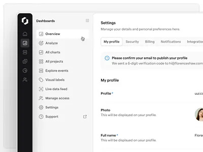 Sidebar nav — Untitled UI nav nav menu navigation product design sidebar sidenav ui design