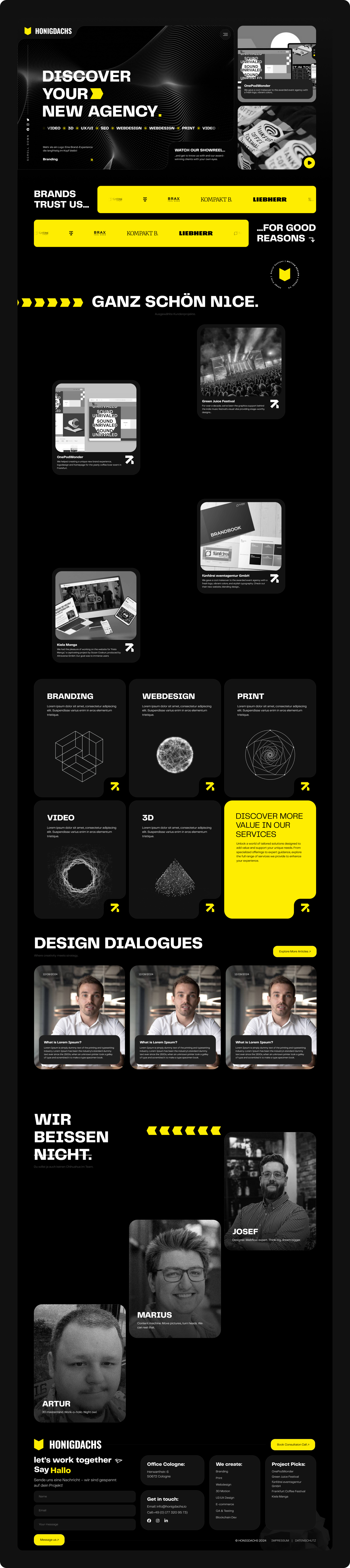 Example of Website Figma Design 