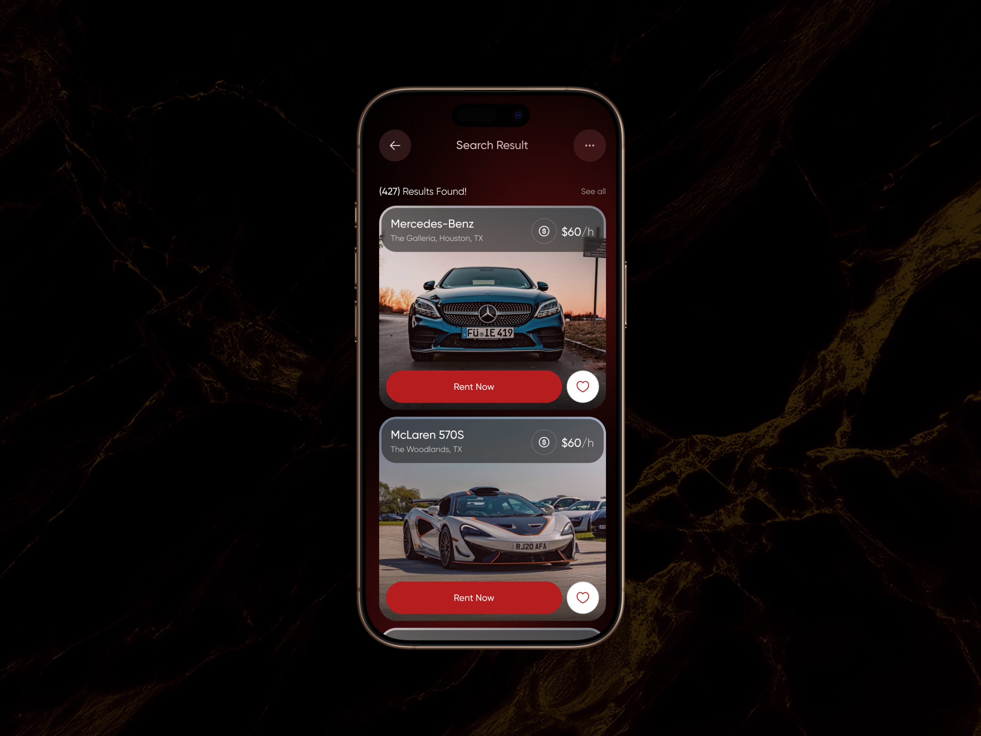 Example of Car Service App