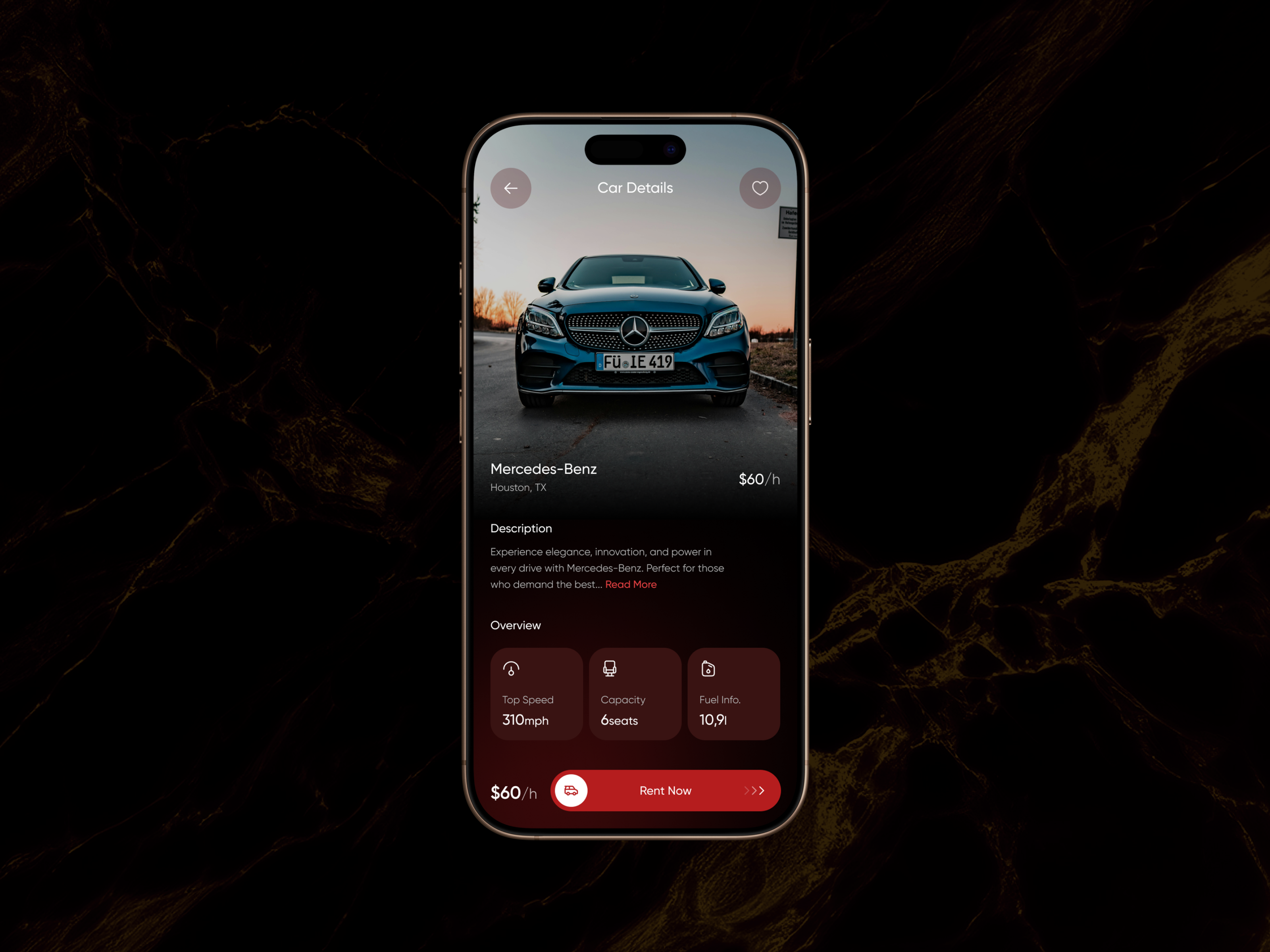Example of Car Service App