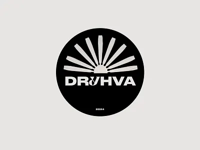 DRYHVA 3d logo branding brandmark design graphic design identity logo mark minimal