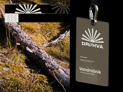 Dryhva ID branding brandmark design graphic design hangtag identity logo mark minimal visual identity wristband