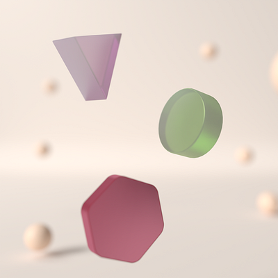 Jelly Shapes 3D 3d art design graphic design jelly render shapes