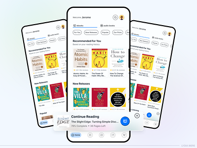 Good Books Mobile App app book app books figma mobile mobile app read reading app