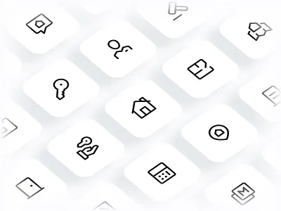 Myicons✨ — Real estate, Property vector line icons pack design system figma figma icons flat icons icon design icon pack icons icons design icons library icons pack interface icons line icons sketch icons ui ui design ui designer ui icons ui kit web designer