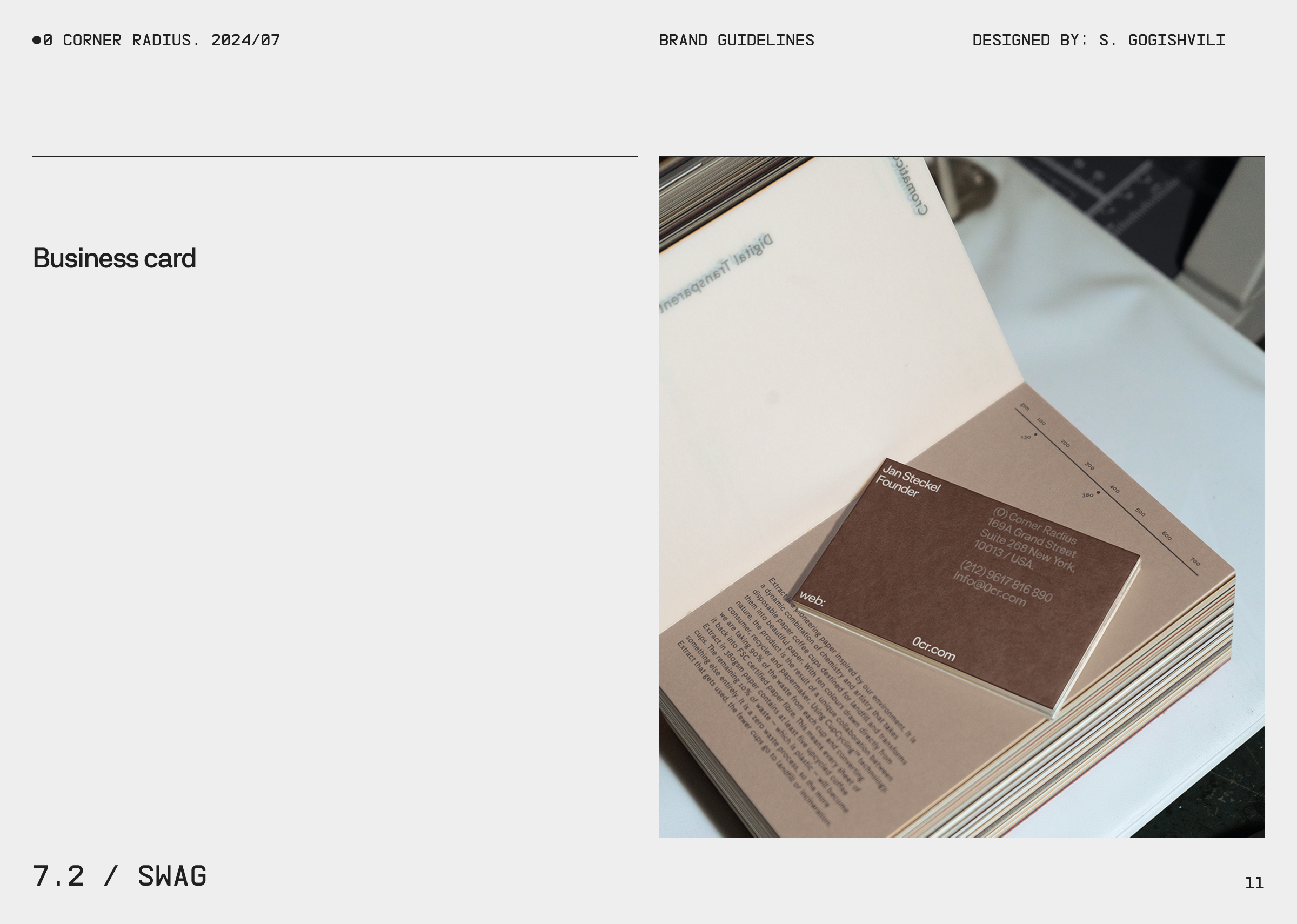 0.CR / Brand Guideline blog branding concept design illustration logo typography ui ux website