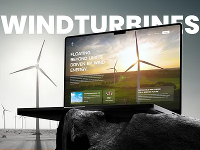 Wind Turbine Website Design Concept | Web Design Company cleanenergy dailyinspiration designinspiration designtrends digitaldesign ecotech energyefficiency futureenergy gogreen greentech renewableenergy smartenergy sustainabledesign ui ui ux userexperience website design websitedesign windenergy
