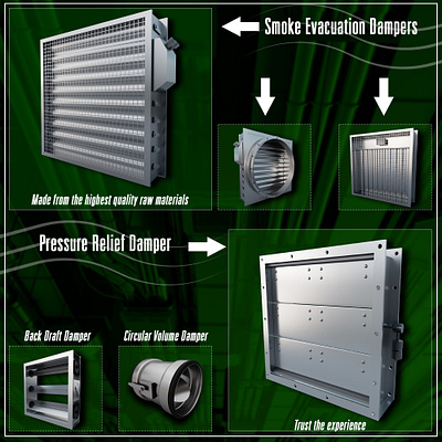 Dampers 3d branding graphic design