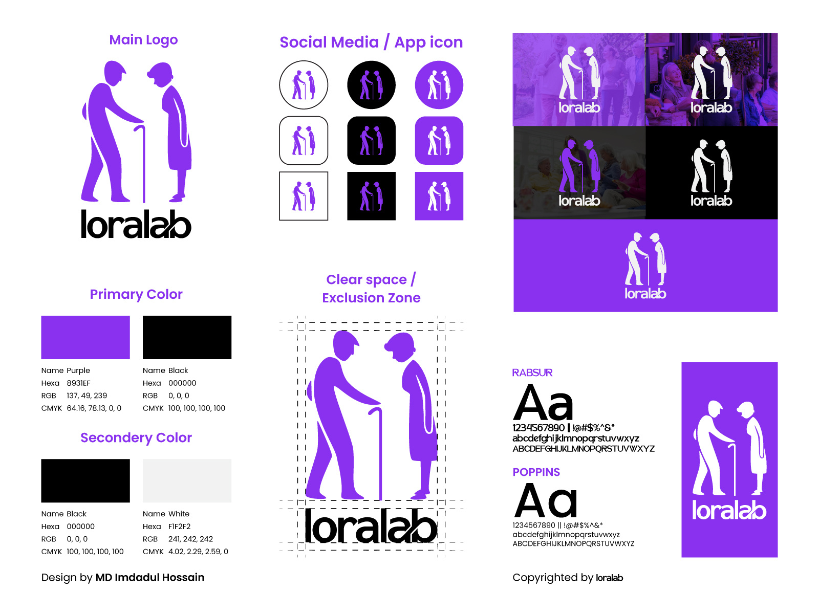 LORALAB Corporate Brand Identity Guideline | Brand Book brand book brand design brand guidelines brand identity brand identity guideline branding visual identity