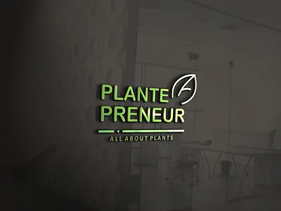 Plante preneur 3D Logo 3d branding logo