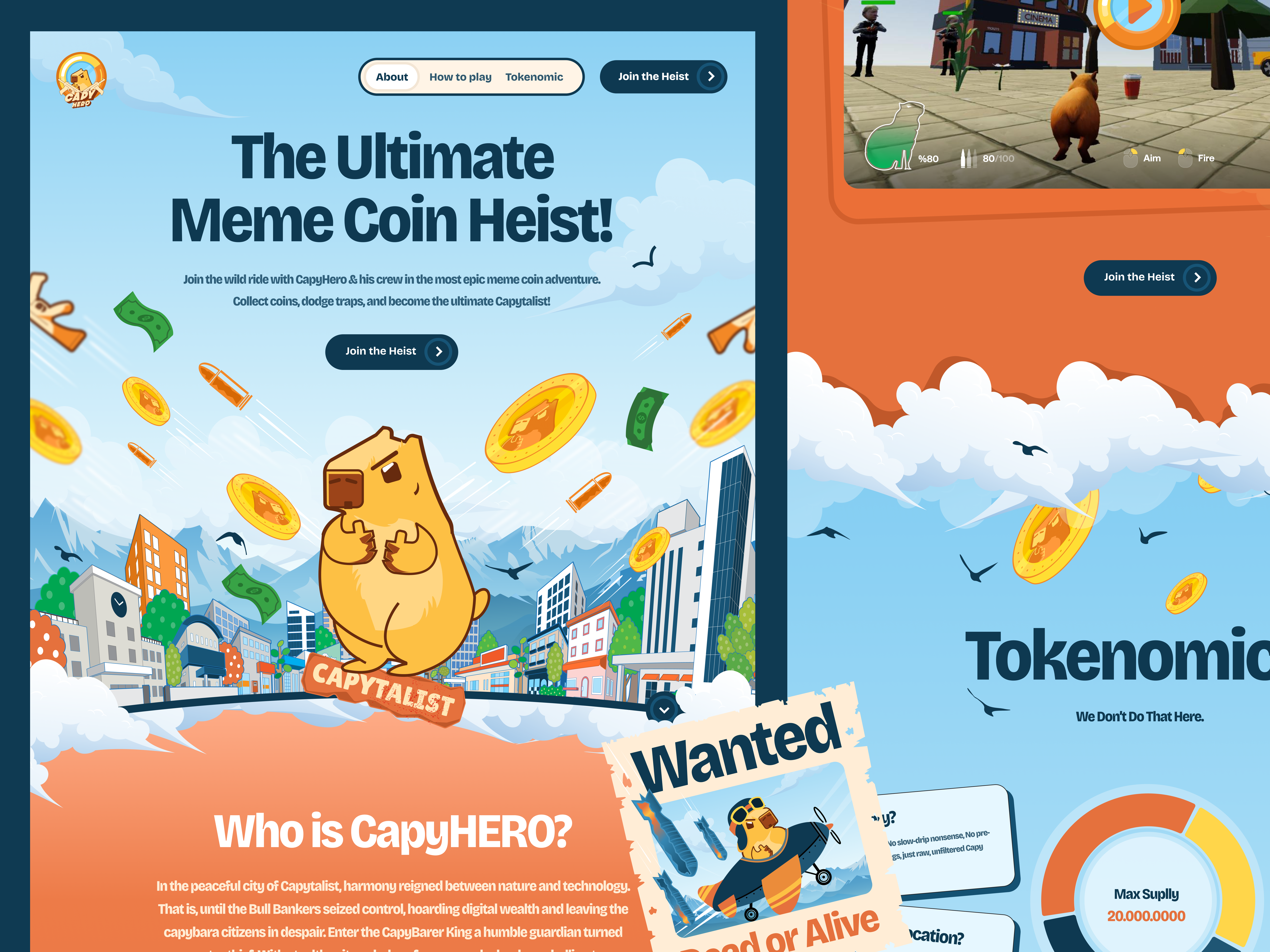 Example of Landing Page Design + Development