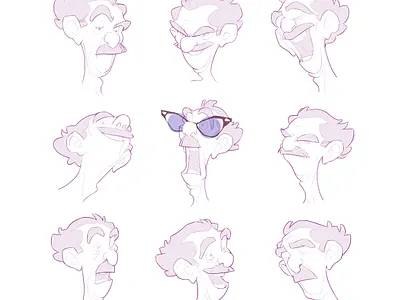 Line Illustration 2d adobe illustartor adobe photoshop branding character character design character illustration drawing face graphic design icon set illustration illustrator line logo print ui vector vector illustration web