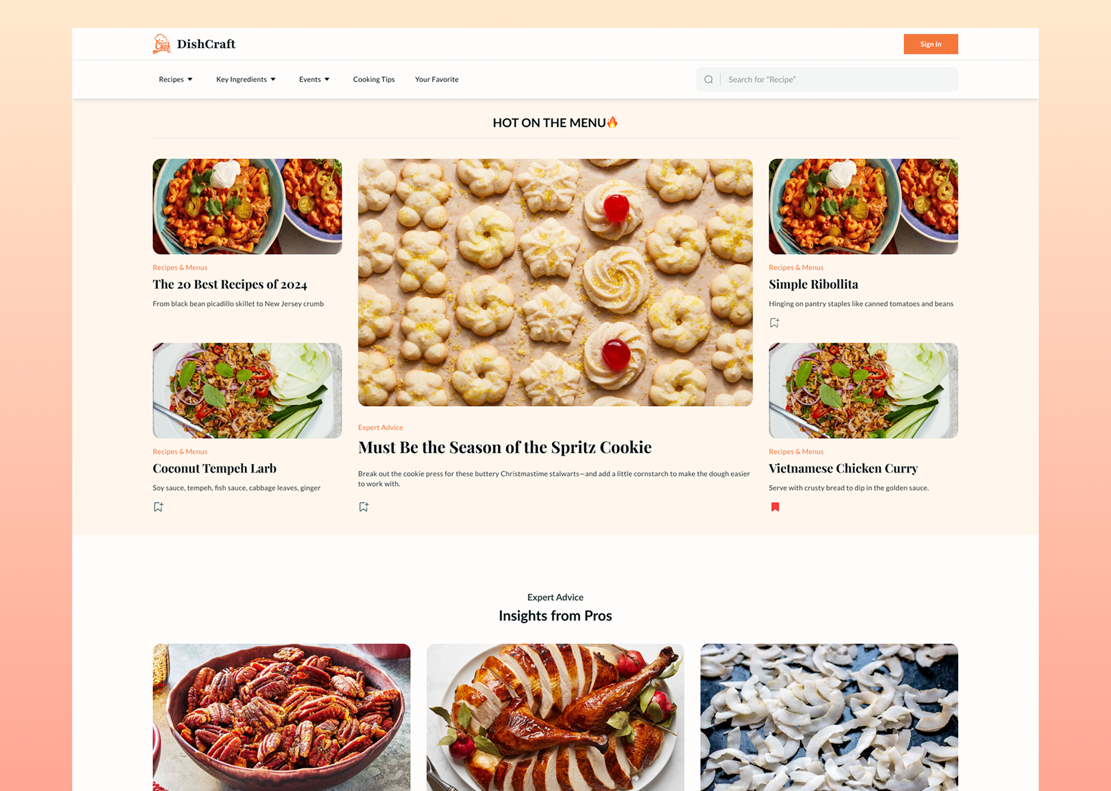 Example of Modern Figma Website Landing Page Design