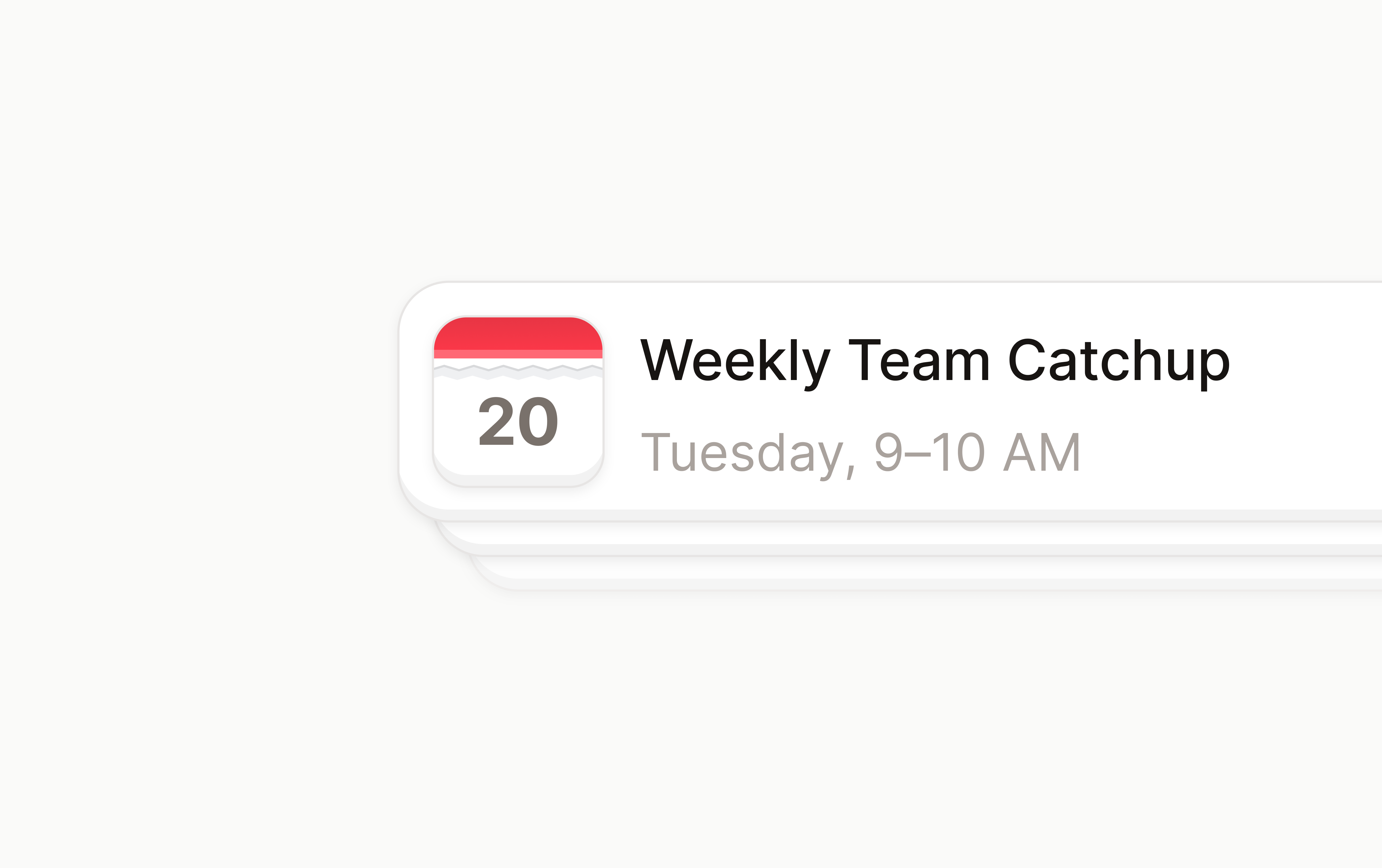 Updated! Calendar stacked calendar card design card stacked cards date date picker illustration