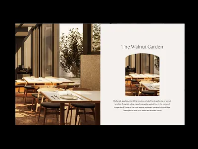 Sophia Hotel - Website shots animation cafe clean cozy design events grid hospitality hotel interface layout menu ui ux web design