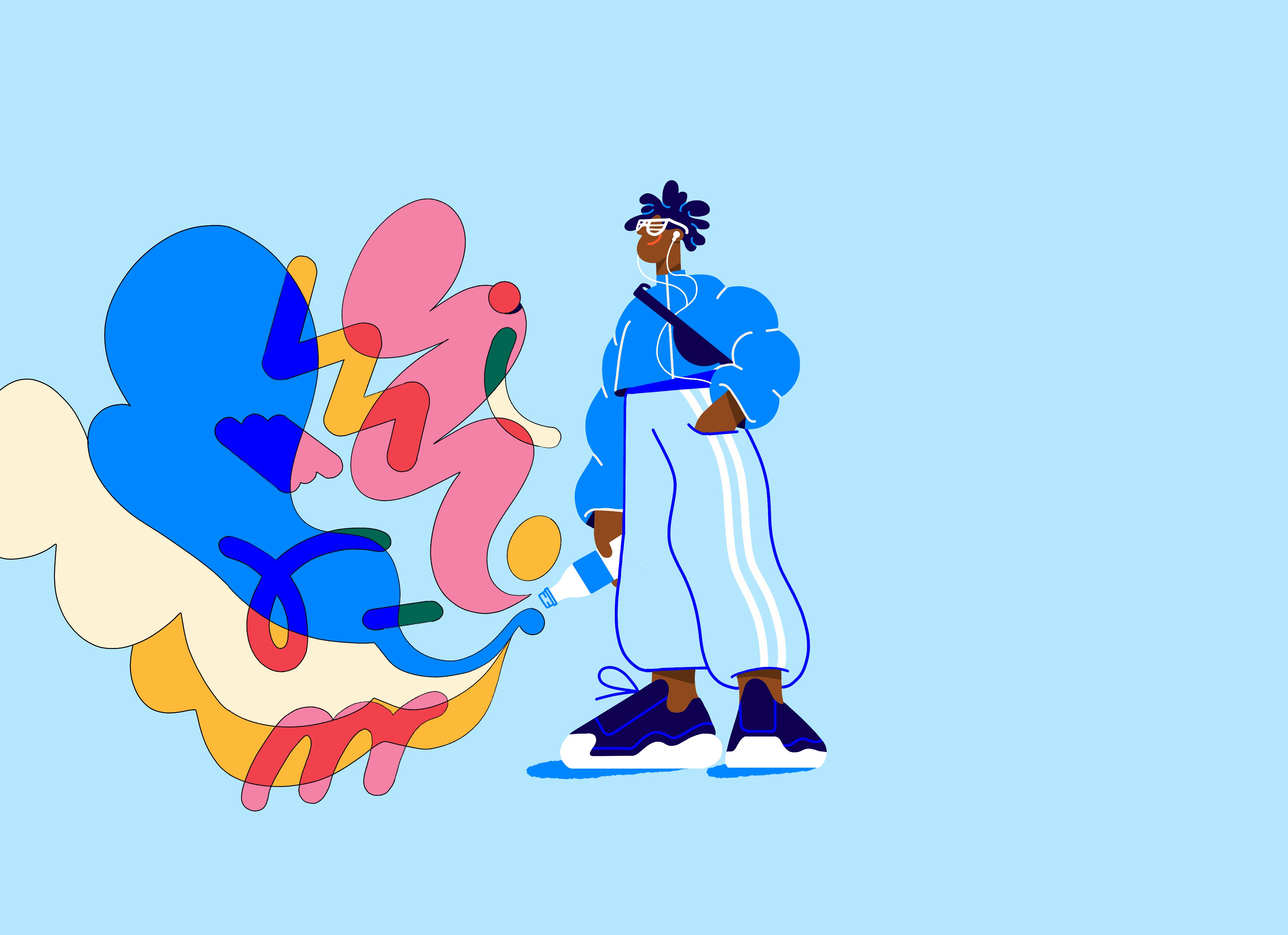 Soft drink brand illustration - 'Unleash the taste' adobe illustrator brand illustration branding character character design character illustration design drink branding drink illustration illustration soft drink vector illustration