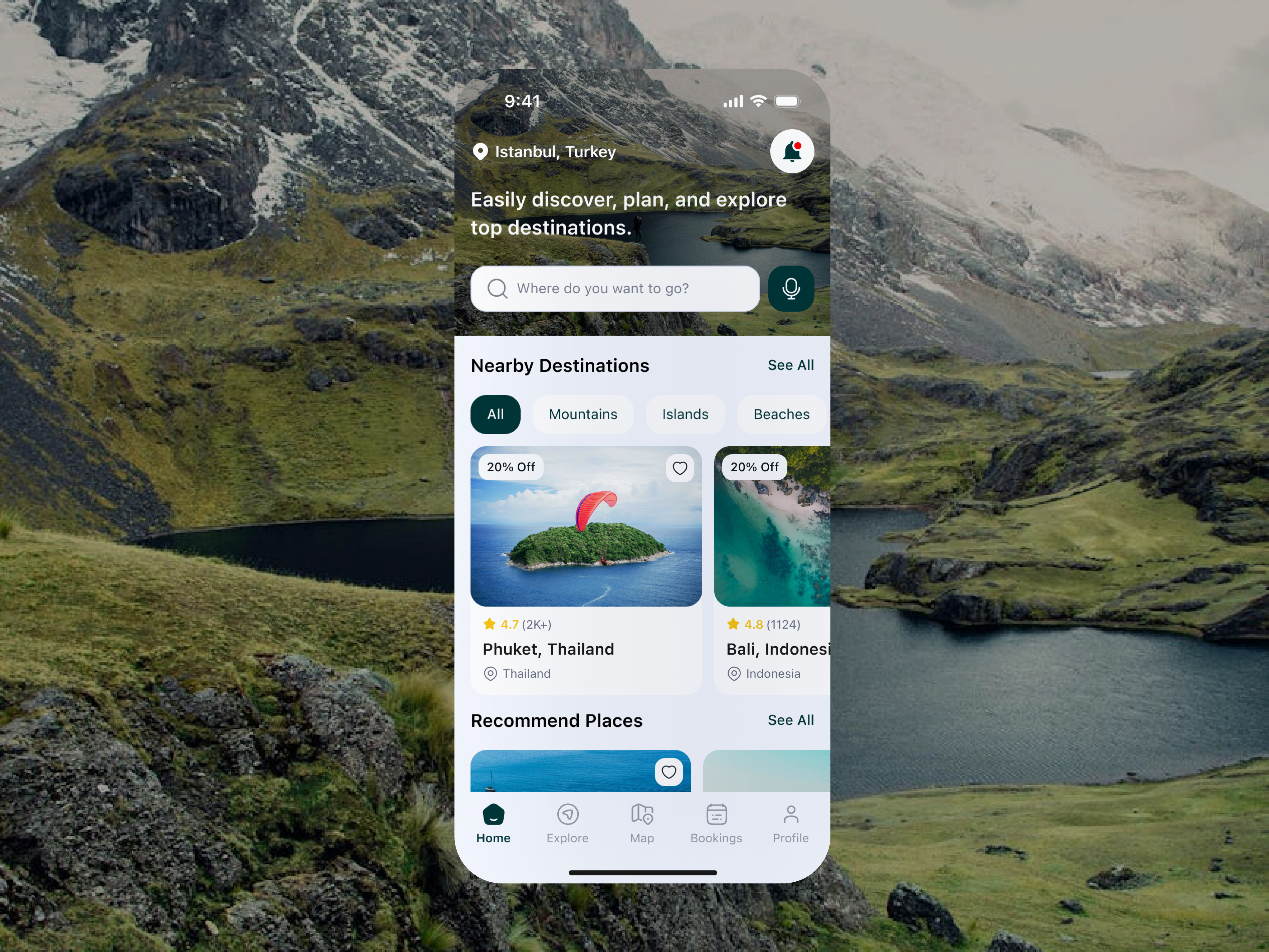 Travello – Smart Travel Planning & Booking App flight hotel booking ui mobile app ui modern travel app travel app design travel app ui travel booking app travel uxui trip planner app vacation planning app