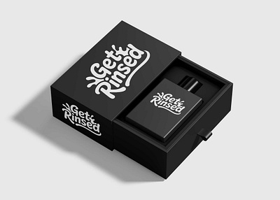 🧼 Get Rinsed – Playful Logotype Design graphic design logo