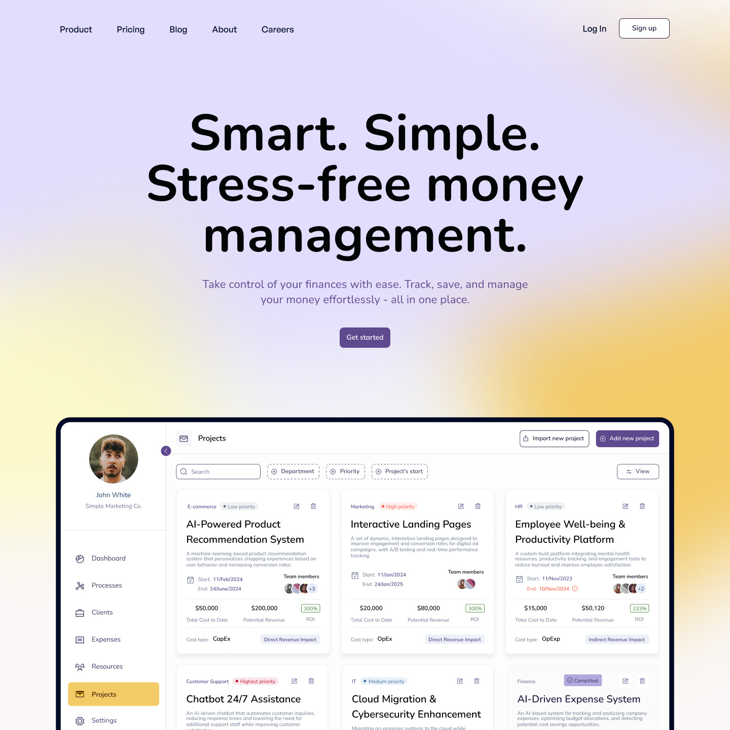 Finance Desktop App - MVP app design desktop desktop app mvp ui user research user test ux