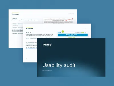Usability audit report audit design interface product design report ui uiux usability ux