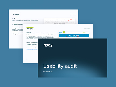 Usability audit report audit design interface product design report ui uiux usability ux
