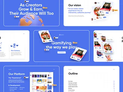 Web3 Creator Platform Homepage Design 3d 3d illustration blockchain branding creator crypto graphic design homepage logo nft platform saas ui web3