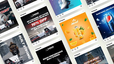 Social Media Posts adobe photoshop design graphic design instagram posts social media