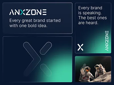 Future-Ready Branding System for Bold, Scalable Brands 3d animation anxzone brand identity brand strategy branding branding system design system graphic design illustration logo motion graphics typography ui ux vector