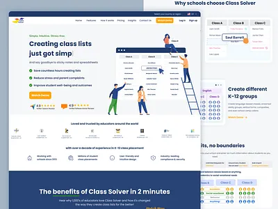 Website design illustrations landing page web web design