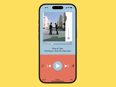 Daily UI 009 Music Player dailyui musicplayer ui