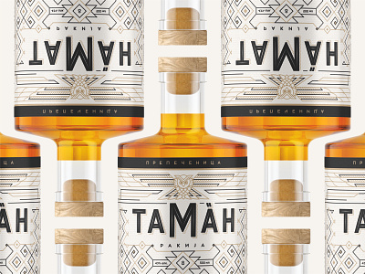 Taman Rakija alcohol bottle branding brandy design drink font graphic design icon icon set illustration label lettering logo packing spiritr strong typo vector whiskey