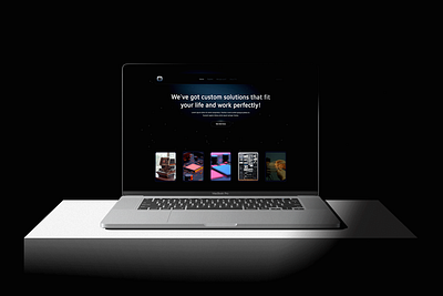 Portfolio website hero section case study dark mode figma hero section landing page portfolio ui ux web design website