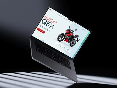 Choose Your Ride: Speed or Timeless Classic businessdesign design ecommerce minimalistui motorcycleshop productpage uiux webdesign