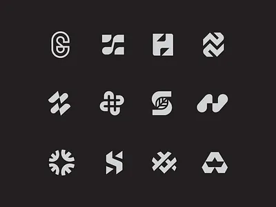 Logofolio 22 - Behance abstract ai bold branding clever data eleagnt finance h leaf letter logo luxury mark minimal money monogram music n s