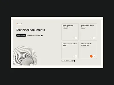 Minimalistic Resources Web Page UI Design architecture branding button button animation clean design download interaction minimal minimalistic product product speculations resources ui ui design ux ux design web web design website