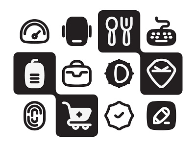 Basic UI Icon Set 📱 application branding button computer design flat icon graphic design icon icon design illustration interface internet logo screen technology ui user vector web website