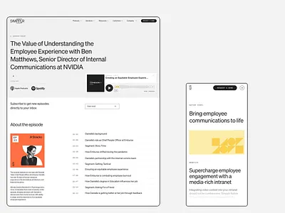 Simpplr Website — Typography colorful flat layout typography ui ux web website