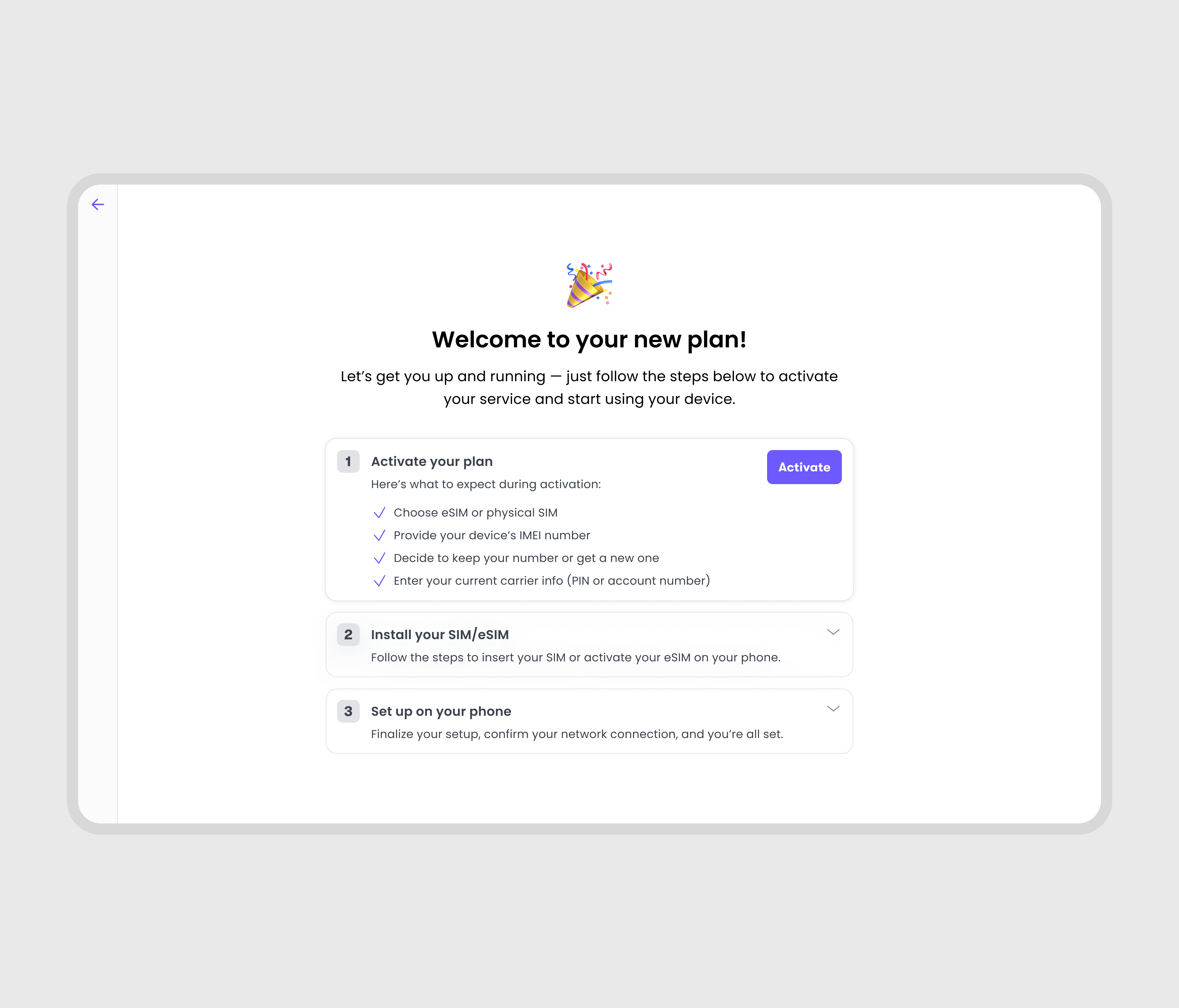 Setup Checklist on Dashboard checklist dashboard guidance instructions setup steps ui uidesign uiux