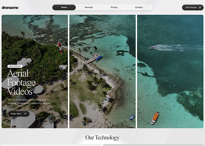 Dron services ui